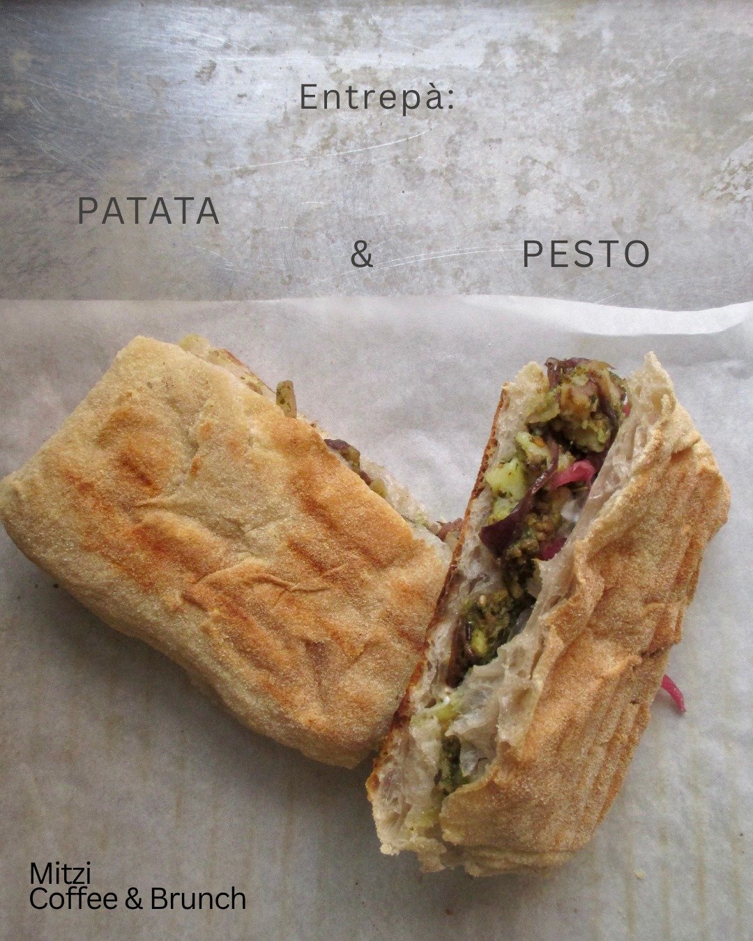 Entrepà Patata & Pesto Mitzi